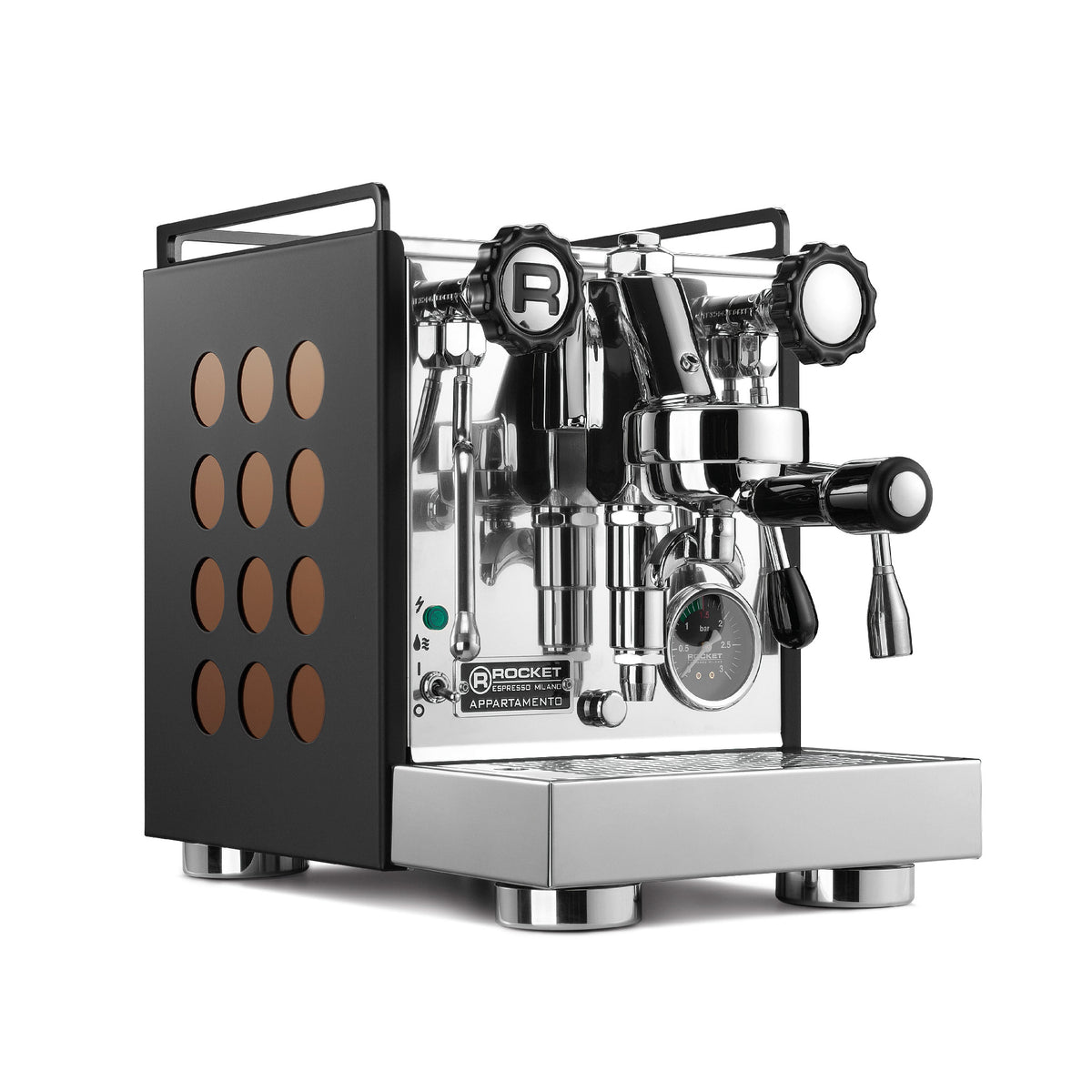 <img src="appartamento_black-copper.jpg" alt="Rocket Espresso Appartamento ©@°ؾ÷¡A¶¦âÃú­±¯Nº£¤£Äÿû¾÷¨­¡A°¼­±¦³12­Ӫ´ºÀª÷¦â¶êÂIªº¸g¨å³y«¬¡C±±¨î»]®ð¶}Ãöªº±۶s¤W¦L¦³«~µP¸g¨å¼лx¡uR¡v¡A¼W²K«~µP¯S¦â¡C">